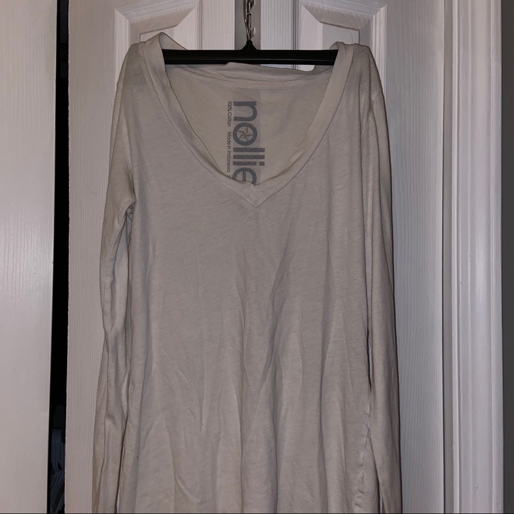 white long sleeve